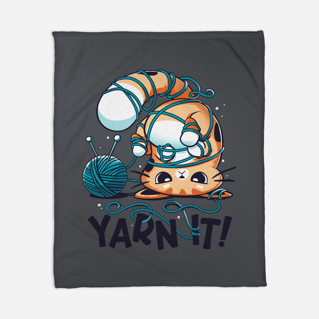 Yarn It-none fleece blanket-Snouleaf