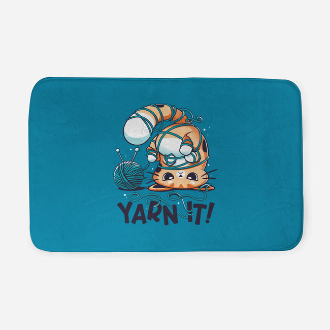 Yarn It-none memory foam bath mat-Snouleaf
