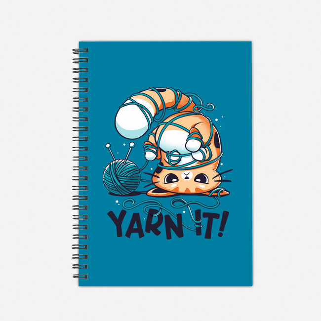 Yarn It-none dot grid notebook-Snouleaf