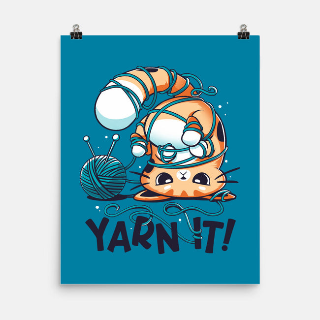 Yarn It-none matte poster-Snouleaf