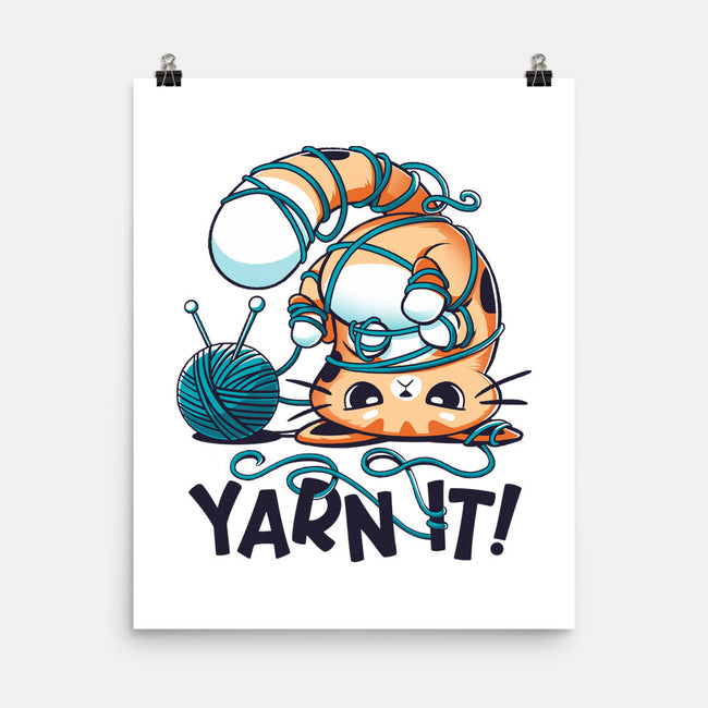 Yarn It-none matte poster-Snouleaf