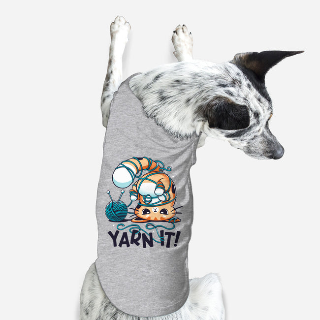 Yarn It-dog basic pet tank-Snouleaf