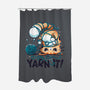 Yarn It-none polyester shower curtain-Snouleaf