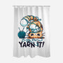 Yarn It-none polyester shower curtain-Snouleaf