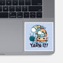 Yarn It-none glossy sticker-Snouleaf