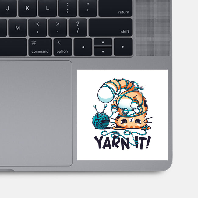 Yarn It-none glossy sticker-Snouleaf