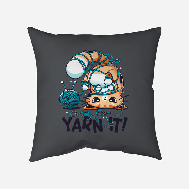 Yarn It-none removable cover w insert throw pillow-Snouleaf
