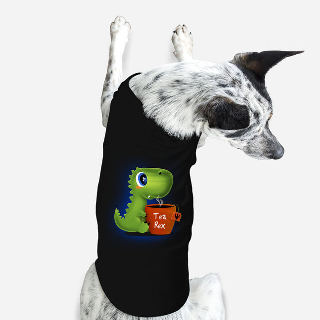 Tea Rex-dog basic pet tank-erion_designs