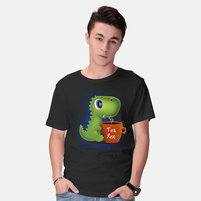 Tea Rex-mens basic tee-erion_designs