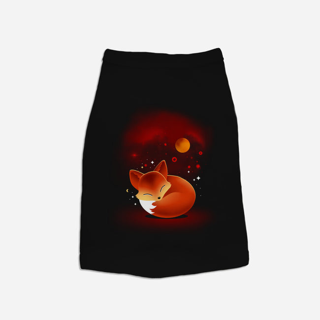 Space Fox-dog basic pet tank-erion_designs