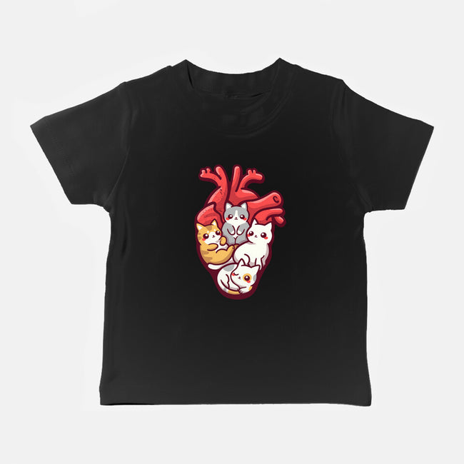 Cat Lover Anatomy-baby basic tee-NemiMakeit