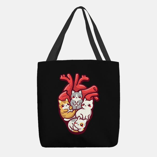 Cat Lover Anatomy-none basic tote bag-NemiMakeit