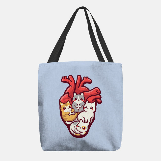 Cat Lover Anatomy-none basic tote bag-NemiMakeit