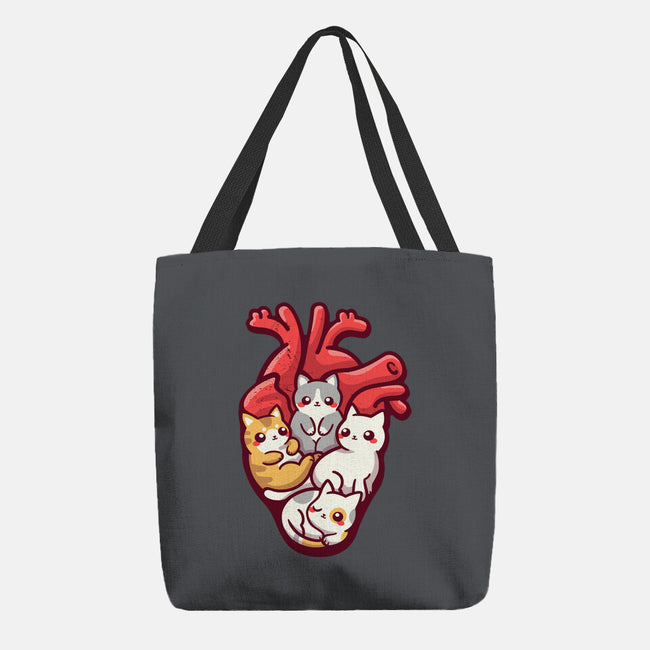 Cat Lover Anatomy-none basic tote bag-NemiMakeit