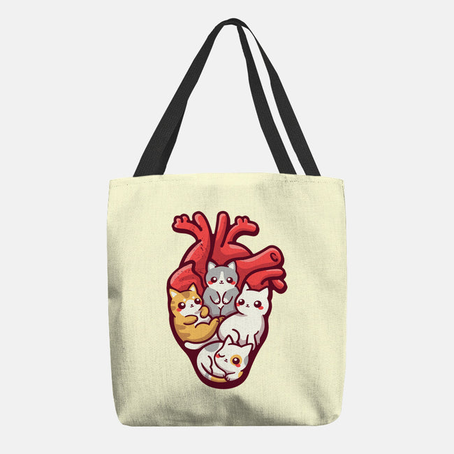 Cat Lover Anatomy-none basic tote bag-NemiMakeit