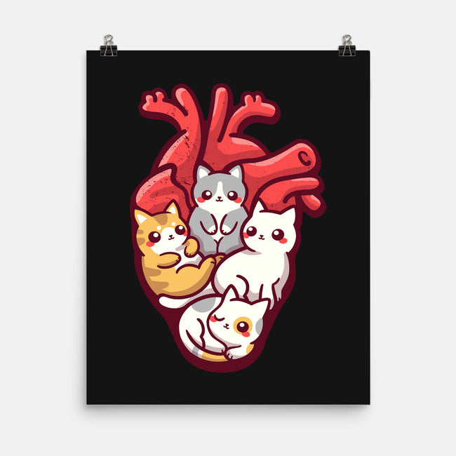 Cat Lover Anatomy-none matte poster-NemiMakeit