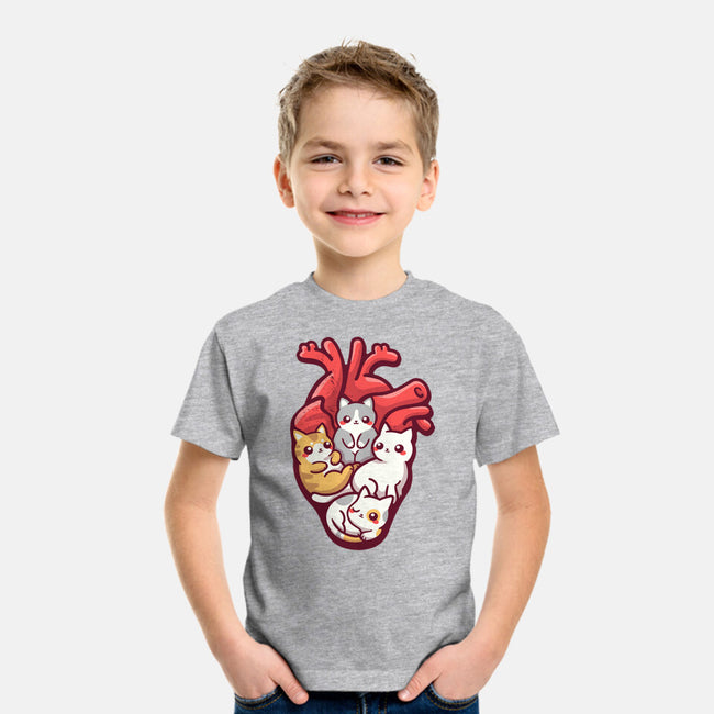 Cat Lover Anatomy-youth basic tee-NemiMakeit