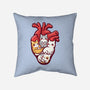 Cat Lover Anatomy-none removable cover w insert throw pillow-NemiMakeit