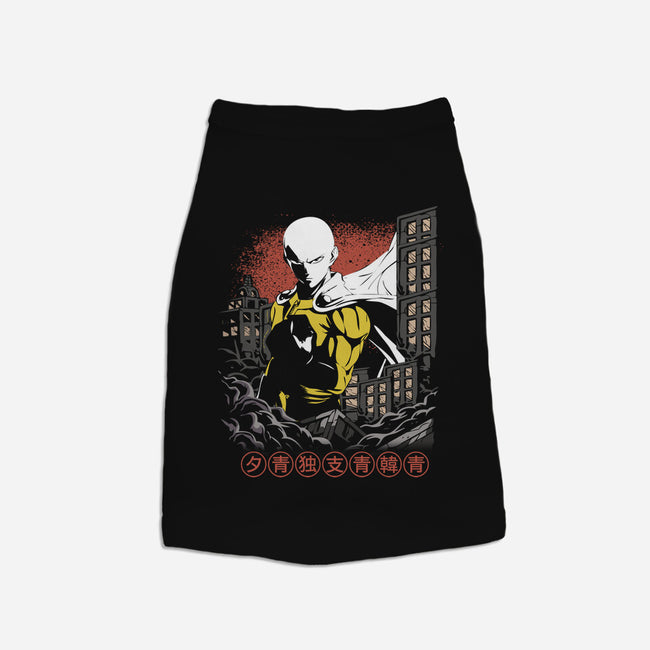 Saitama One Punch-dog basic pet tank-ElMattew