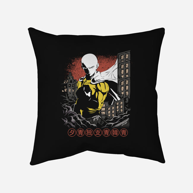 Saitama One Punch-none removable cover throw pillow-ElMattew