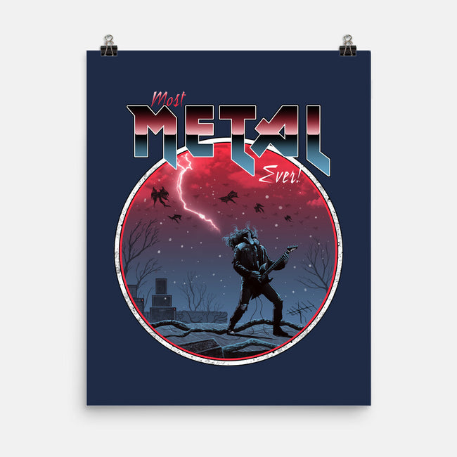 Most Metal-none matte poster-vp021