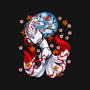 Kitsune Japanese Fox-none removable cover w insert throw pillow-Anes Josh