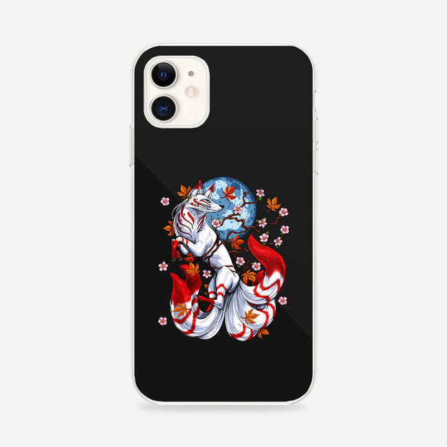 Kitsune Japanese Fox-iphone snap phone case-Anes Josh