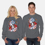 Kitsune Japanese Fox-unisex crew neck sweatshirt-Anes Josh