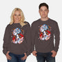 Kitsune Japanese Fox-unisex crew neck sweatshirt-Anes Josh