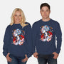 Kitsune Japanese Fox-unisex crew neck sweatshirt-Anes Josh