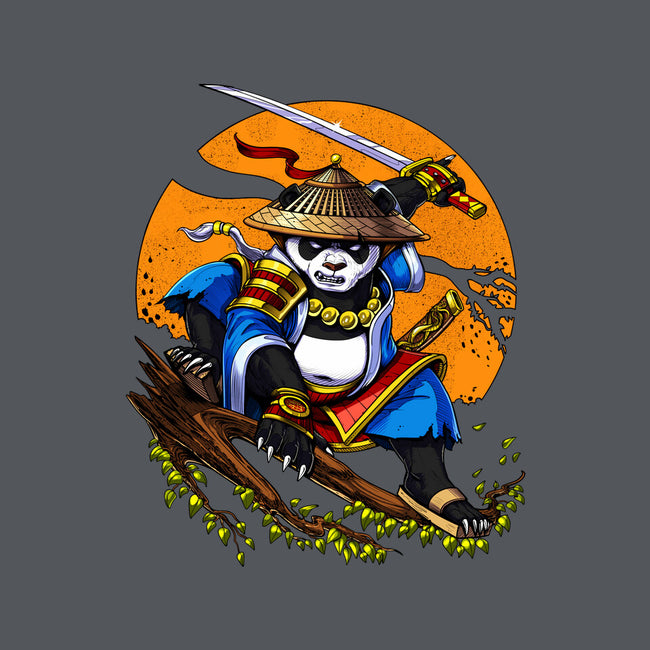Panda Samurai Ninja-none drawstring bag-Anes Josh