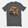 Panda Samurai Ninja-mens basic tee-Anes Josh