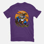 Panda Samurai Ninja-mens basic tee-Anes Josh
