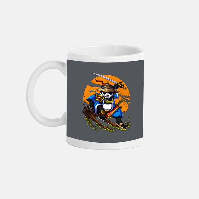 Panda Samurai Ninja-none mug drinkware-Anes Josh