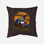 Panda Samurai Ninja-none removable cover throw pillow-Anes Josh