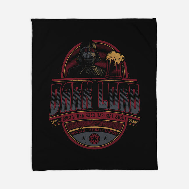 Dark Lord Stout-none fleece blanket-teesgeex