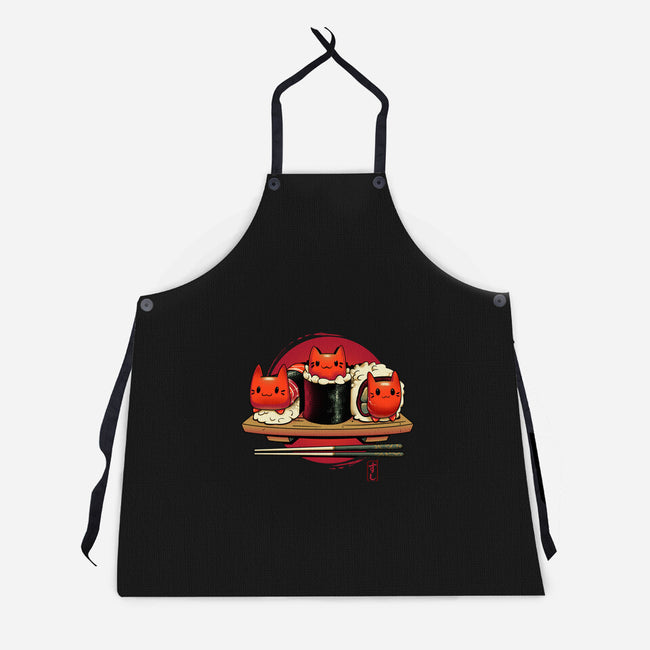 Meowshis-unisex kitchen apron-Snouleaf