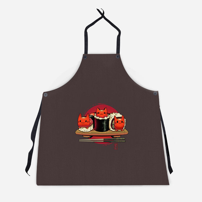 Meowshis-unisex kitchen apron-Snouleaf