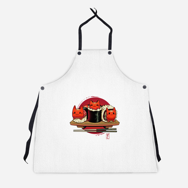 Meowshis-unisex kitchen apron-Snouleaf