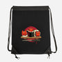 Meowshis-none drawstring bag-Snouleaf