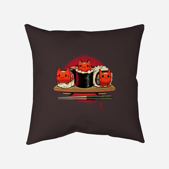 Meowshis-none removable cover w insert throw pillow-Snouleaf