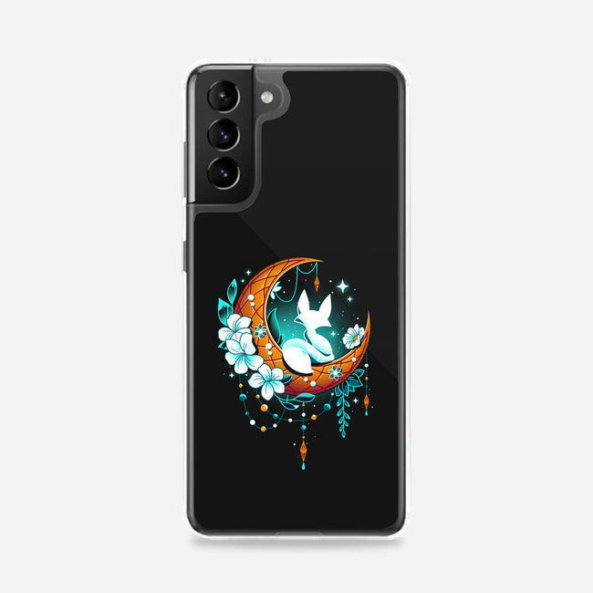 Moonlight Fox-samsung snap phone case-Snouleaf