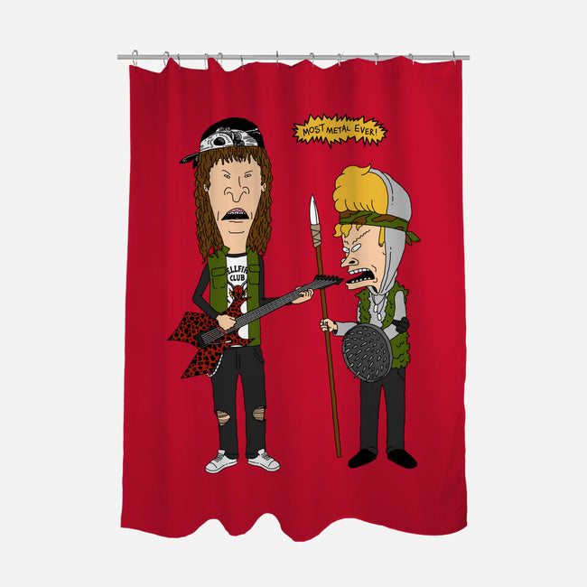 Most Metal Ever-none polyester shower curtain-drbutler