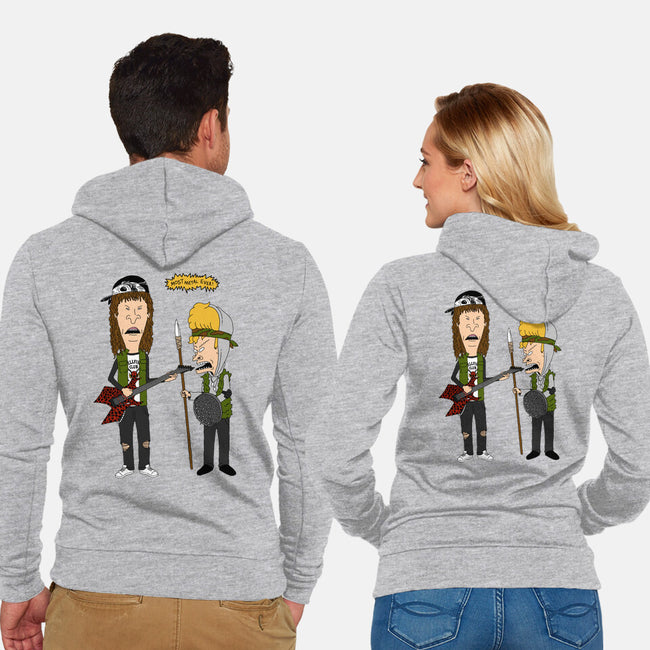 Most Metal Ever-unisex zip-up sweatshirt-drbutler