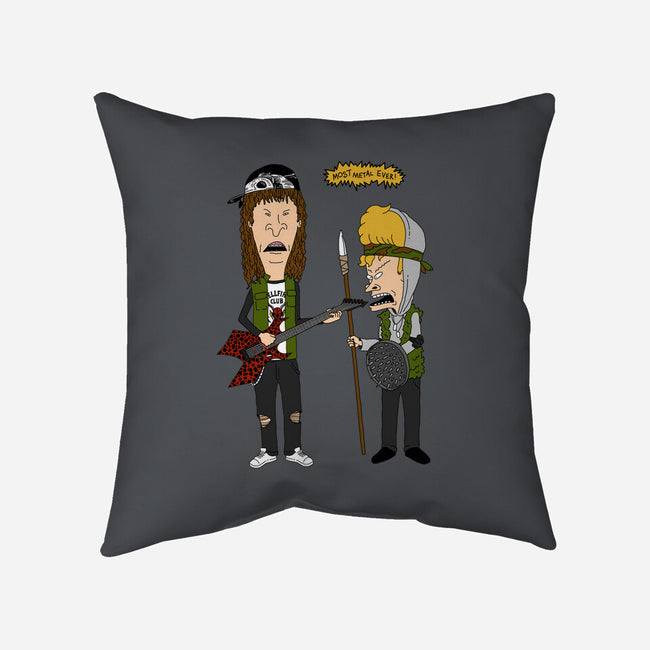 Most Metal Ever-none removable cover throw pillow-drbutler