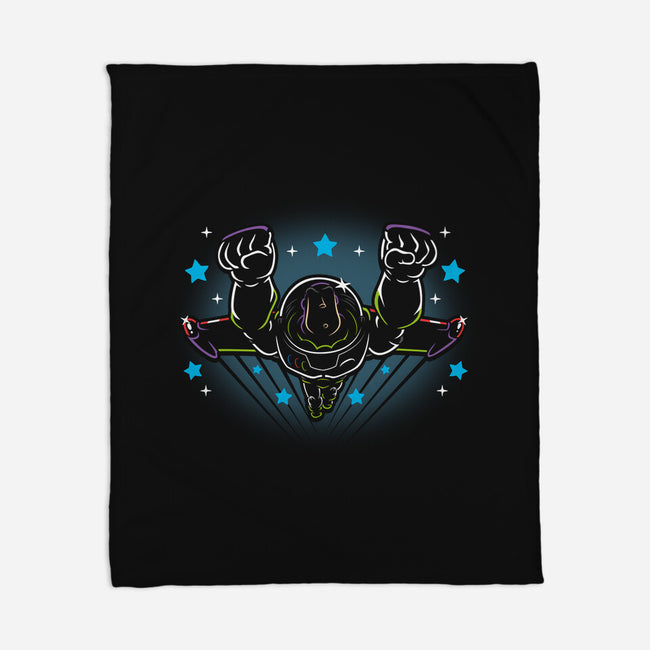 Legendary Space Ranger-none fleece blanket-Olipop