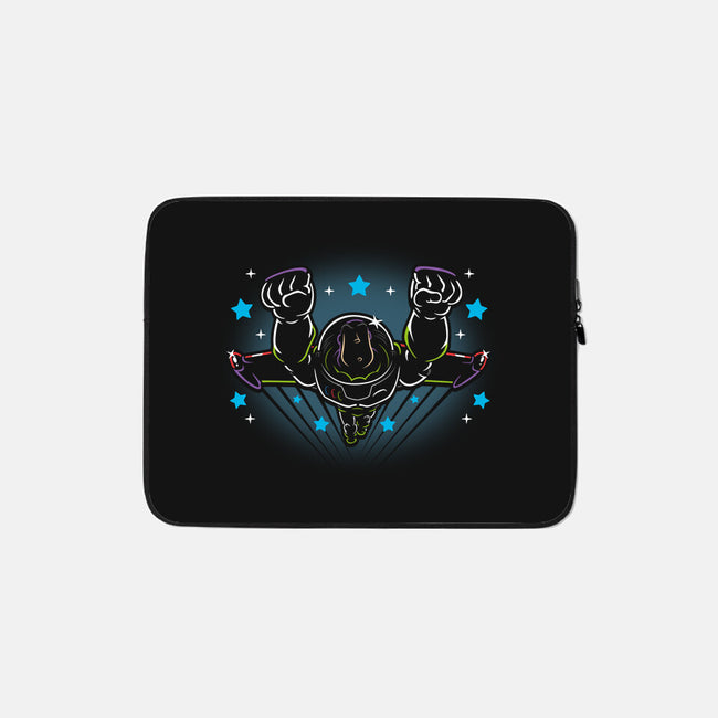 Legendary Space Ranger-none zippered laptop sleeve-Olipop