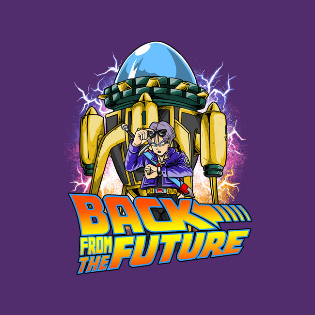 Back From The Future-womens off shoulder sweatshirt-joerawks