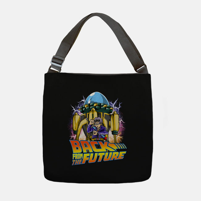 Back From The Future-none adjustable tote bag-joerawks