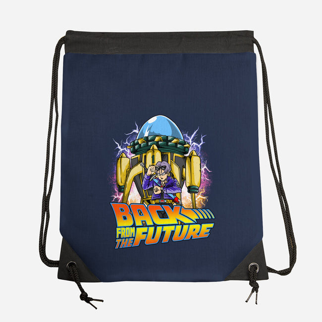 Back From The Future-none drawstring bag-joerawks
